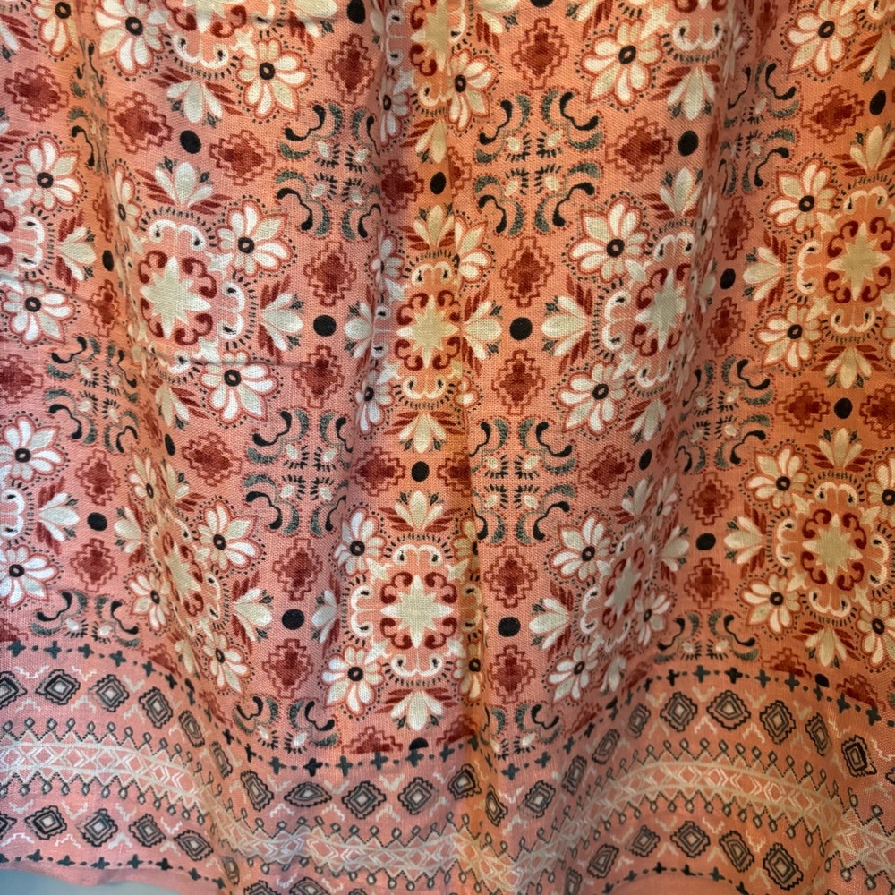LOFT Pink Floral Embroidered Mini Skirt - Picture 6 of 8